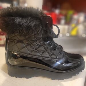 Aldo’s Waterproof black winter boots 8
